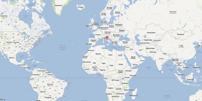 ویٹی کن دنیا کے نقشے